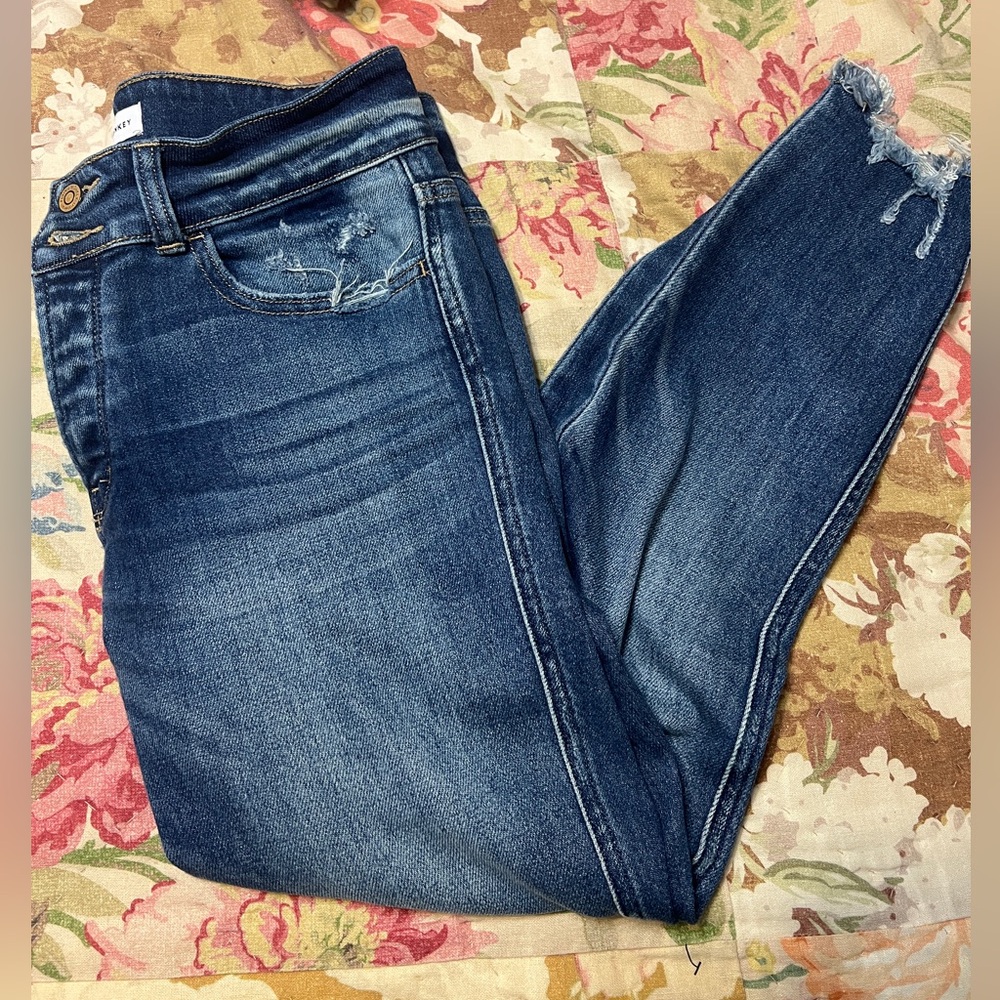 Flying monkey black label skinny jeans